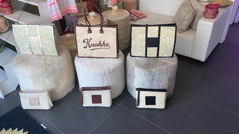 Private label collectie Knokke: shoppers en tassen met logo