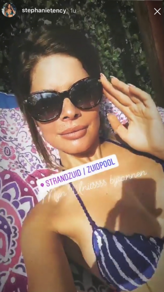 Kleurrijke strandkleden van Bohemida gespot bij Stephanie Tency